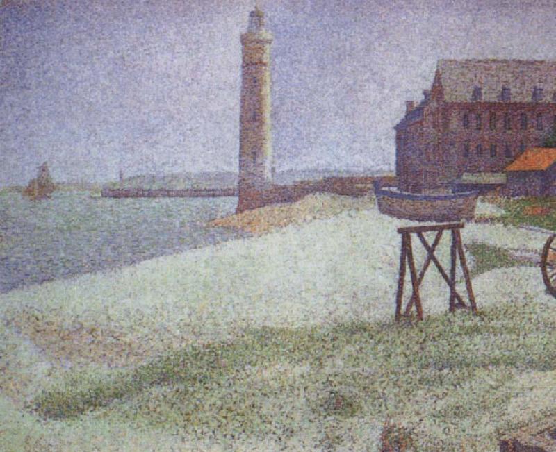 Georges Seurat The Lighthouse at Honfleur